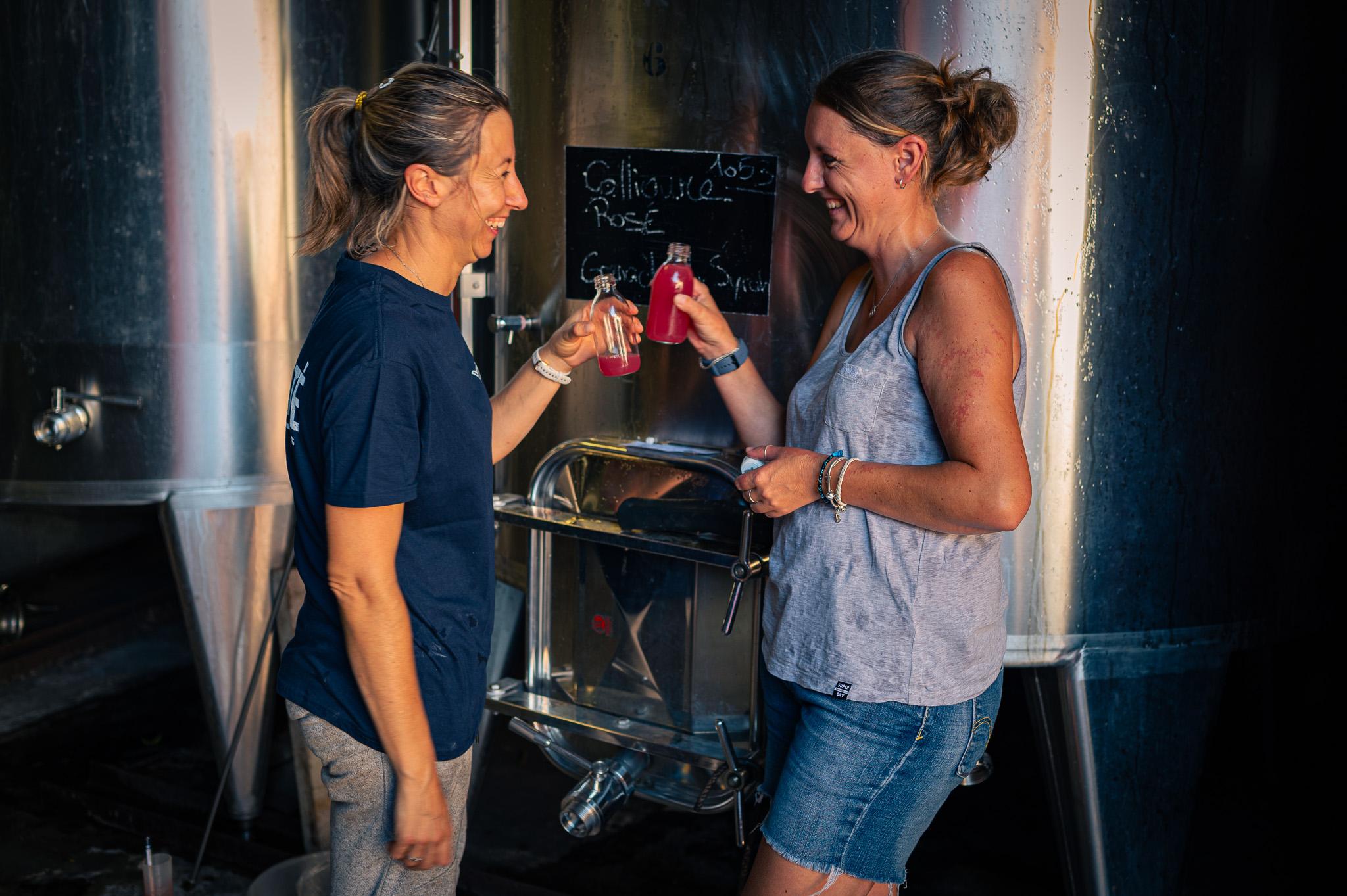 D&eacute;gustation de cuve