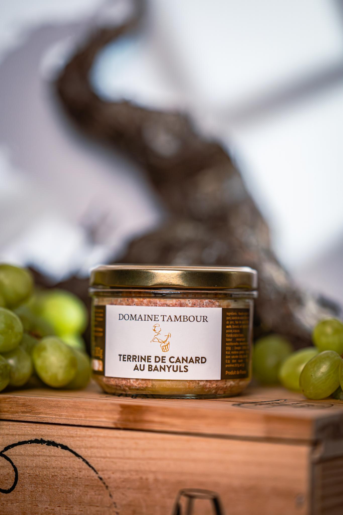 Terrine de canard au Banyuls