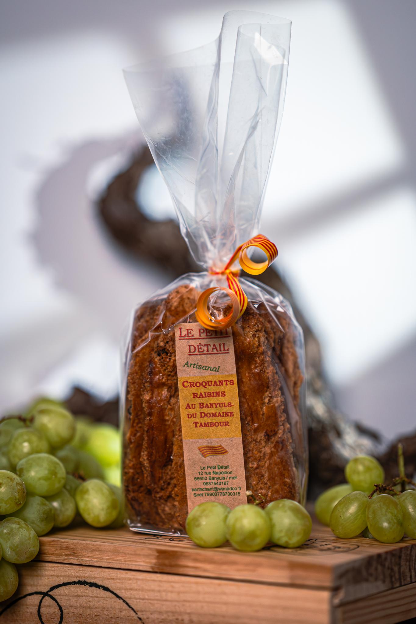 Croquant au Raisin au Banyuls
