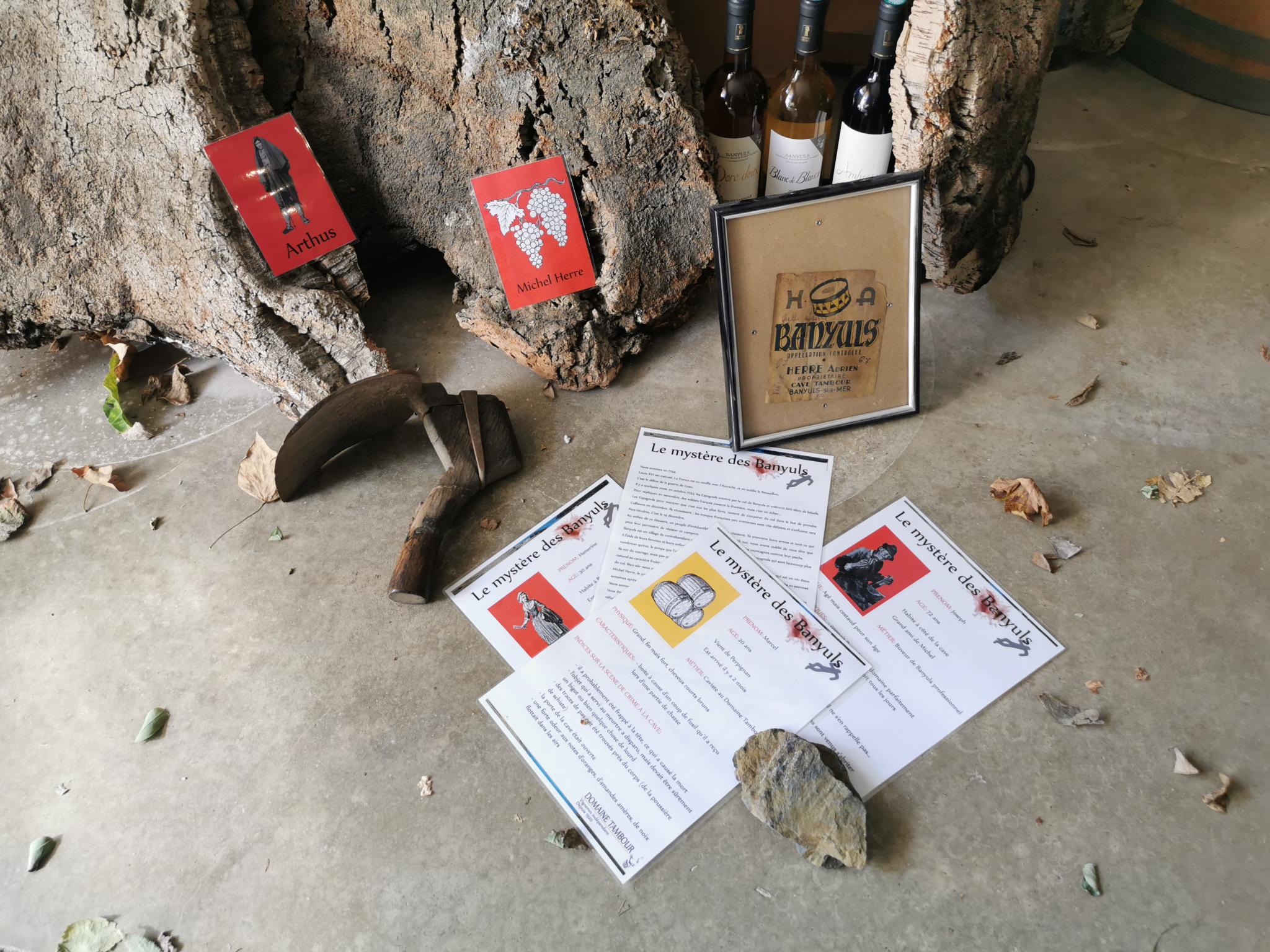 &Eacute;nigme des Banyuls