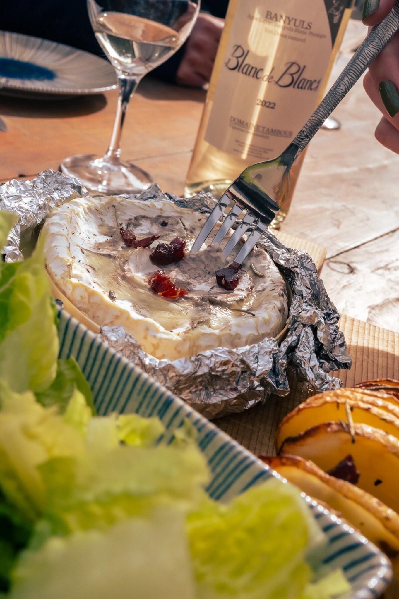 Camembert Rôti au Banyuls