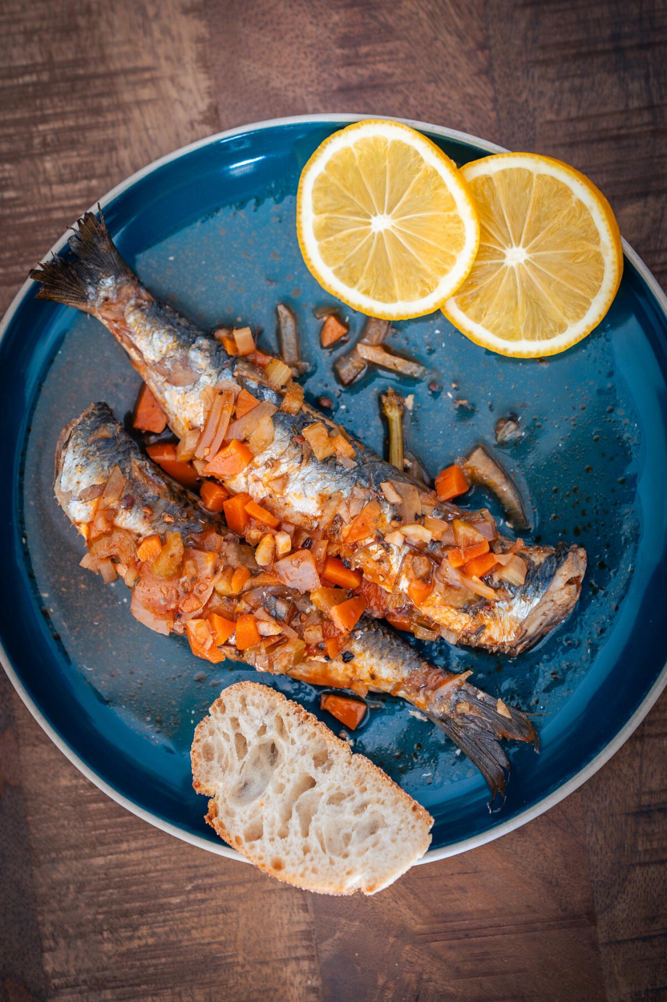 Escabèche au vinaigre de Banyuls